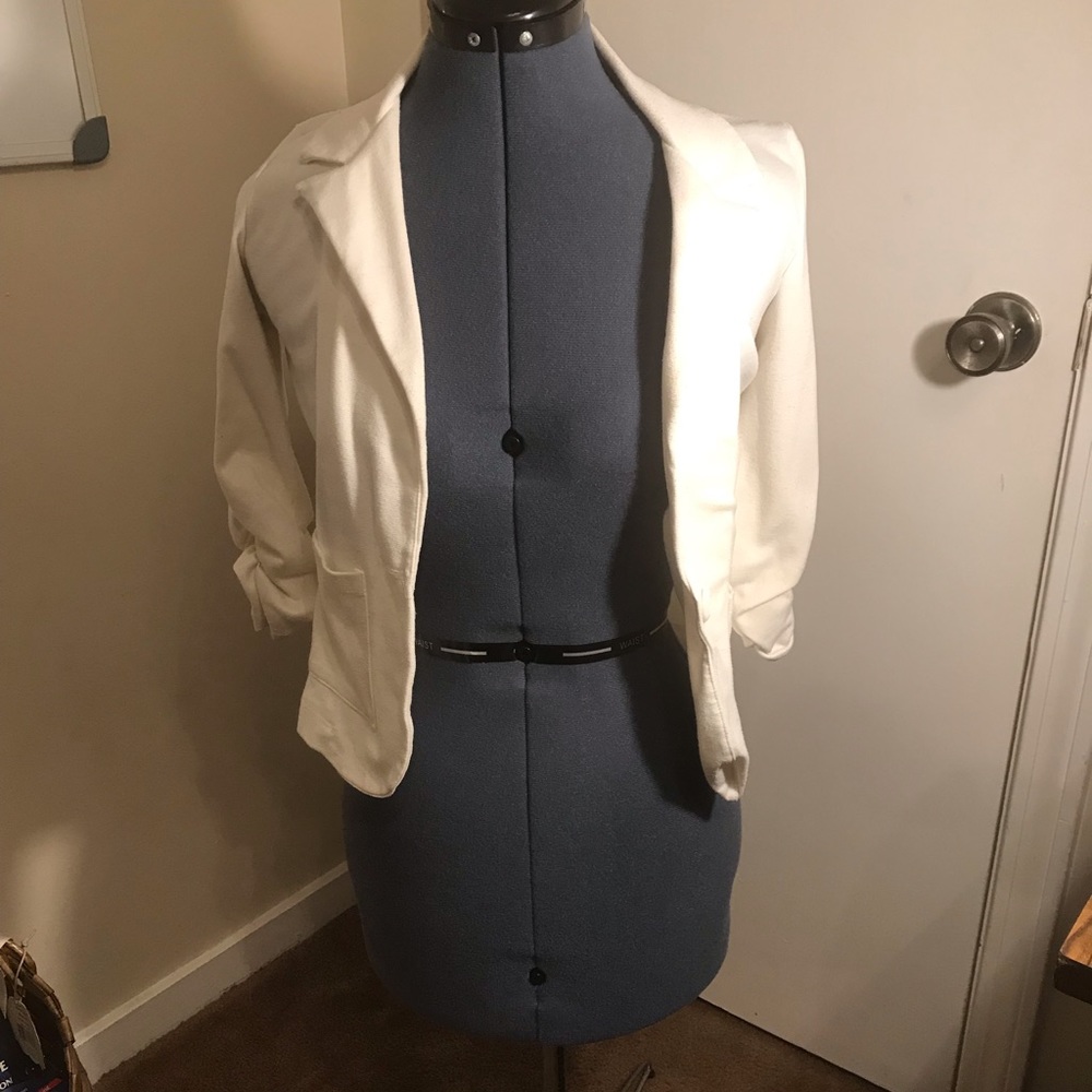 White Blazer